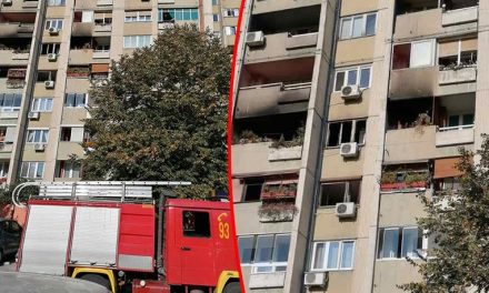 Kiégett egy negyedik emeleti lakás, minden lakót evakuálni kellett az épületből