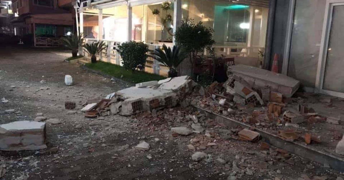 Hatalmas földrengés volt Albániában (videó)