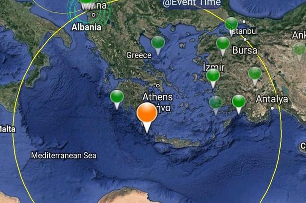 Erős földrengés volt Görögországban is