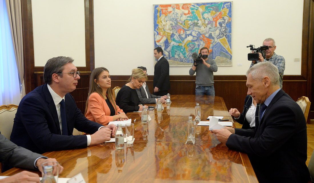 Vučić a belgrádi orosz nagykövettel tárgyalt