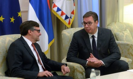 Aleksandar Vučić az amerikai elnök különmegbízottját fogadta