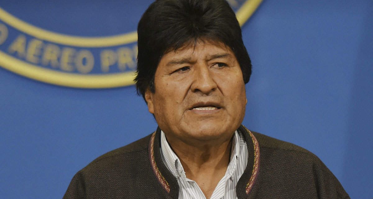 Lemondott Evo Morales, Bolívia elnöke