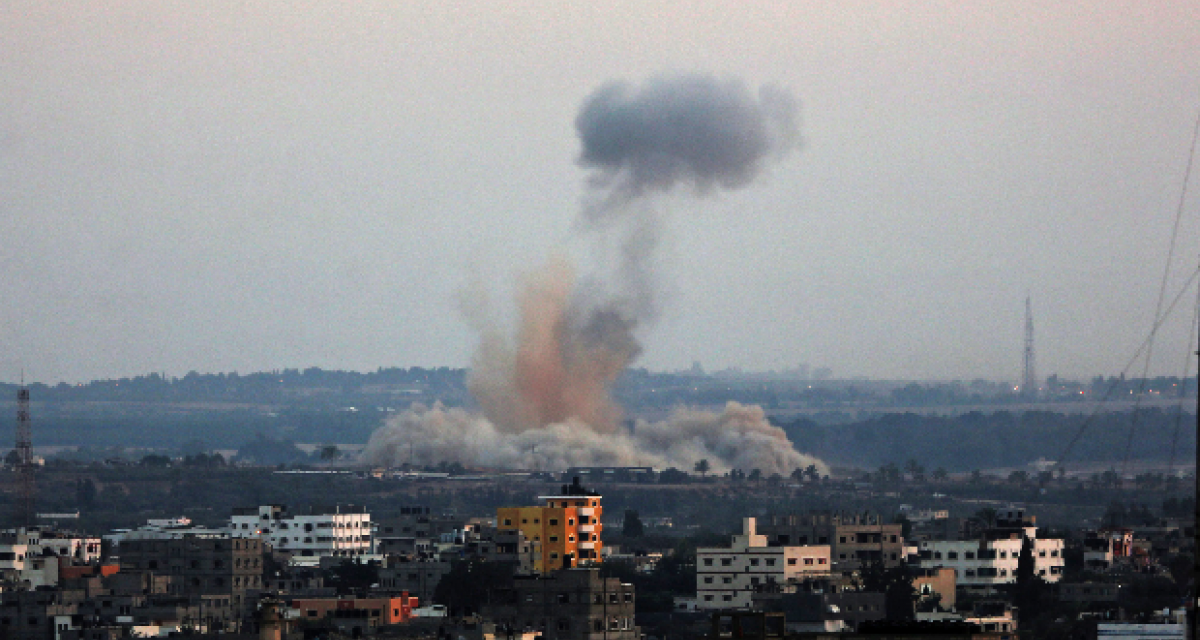 Izrael légicsapást mért a Gázai övezetre, miután onnan egy rakétát lőttek ki területére