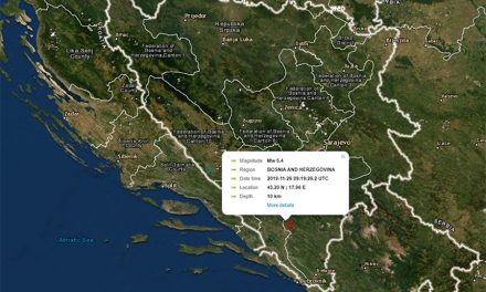 Földrengés volt Bosznia-Hercegovinában is