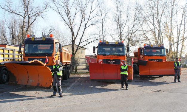 Szabadka: A téli szolgálat felkészült a rá váró feladatokra