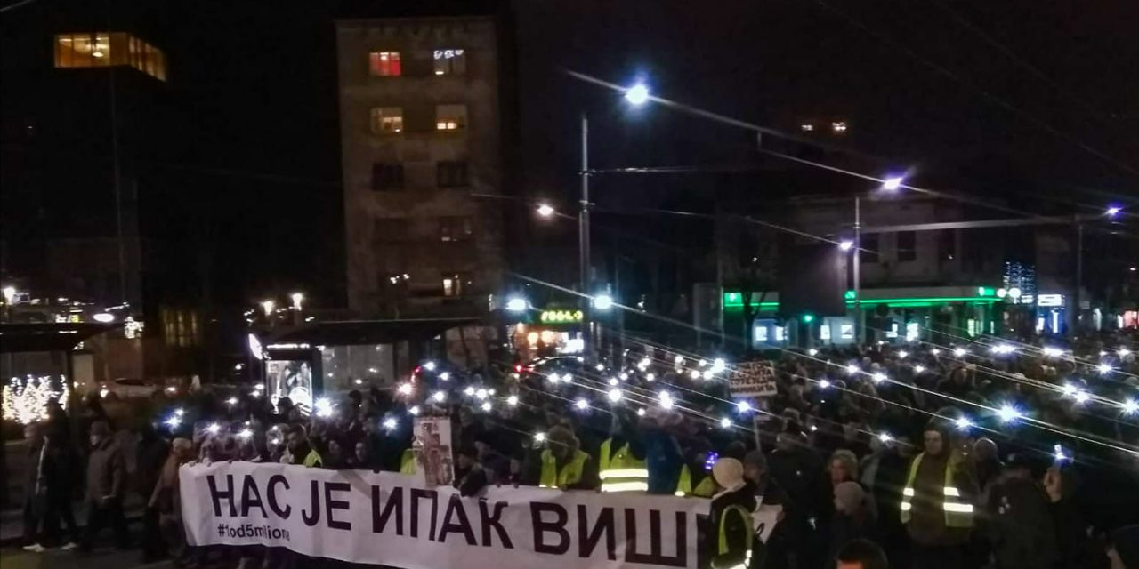 Oliver Ivanović emlékének szentelték 1 az 5 millióból tüntetést