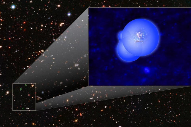 A legtávolabbi galaxiscsoportot fedezték fel csillagászok