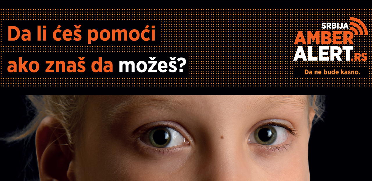 Pronađi me (Találj meg) – Így fogják hívni a szerbiai Amber Alert rendszert
