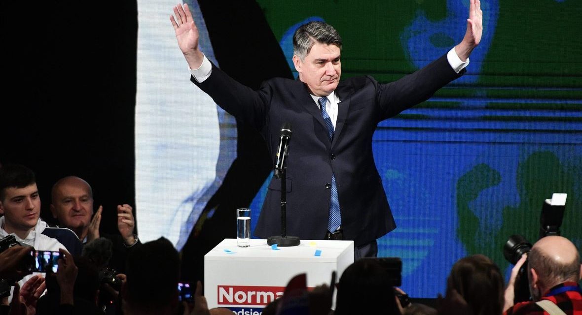 Horvát elnökválasztás – Exit poll: Milanović nyert