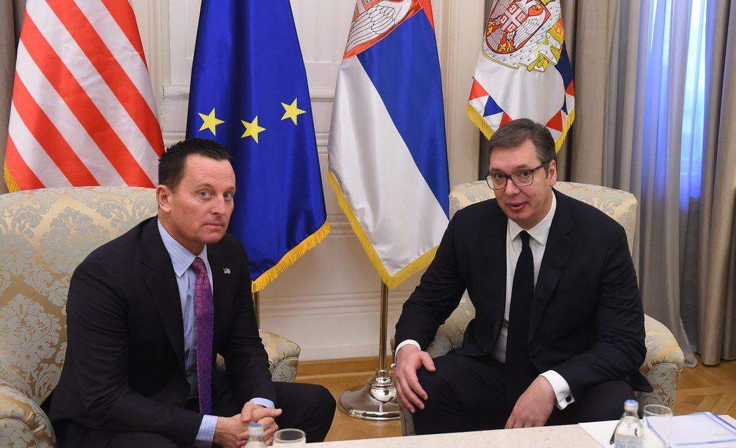 Vučić az amerikai különmegbízottal tárgyalt