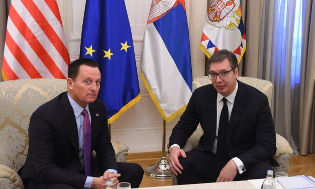 Vučić az amerikai különmegbízottal tárgyalt