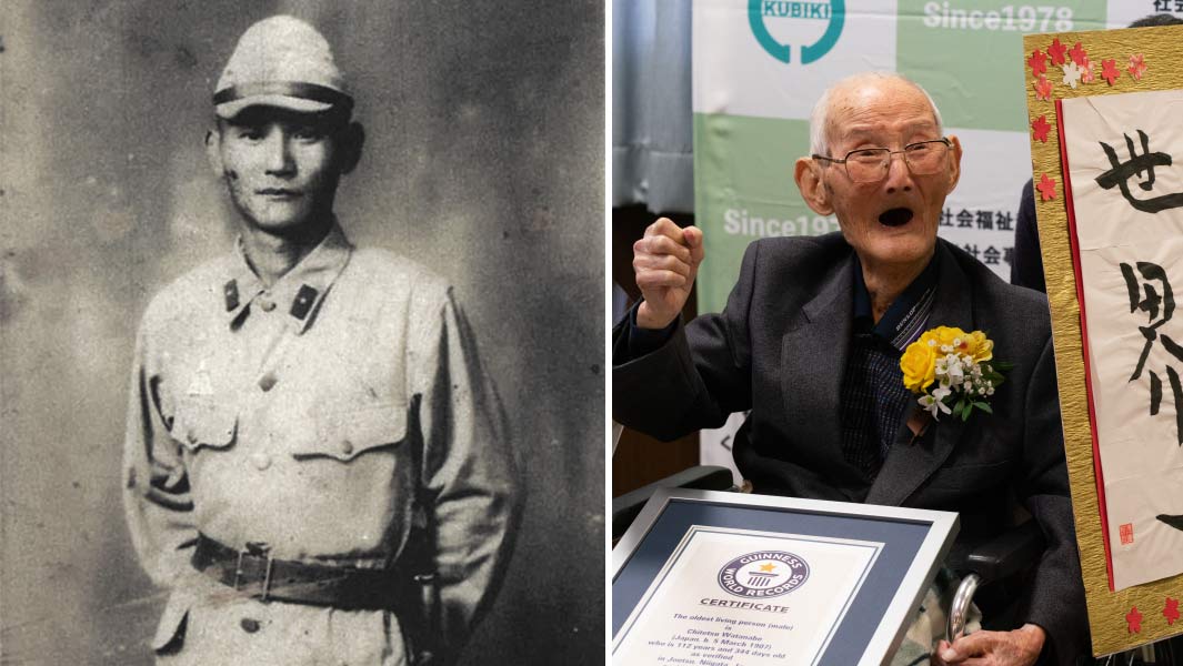 Száztizenkét éves japánt ismertek el a világ legöregebb férfijaként