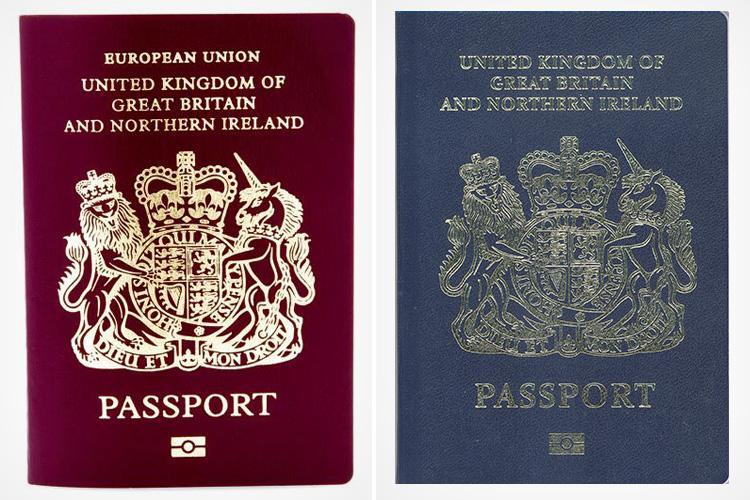 Márciustól ismét kék lesz a brit útlevél