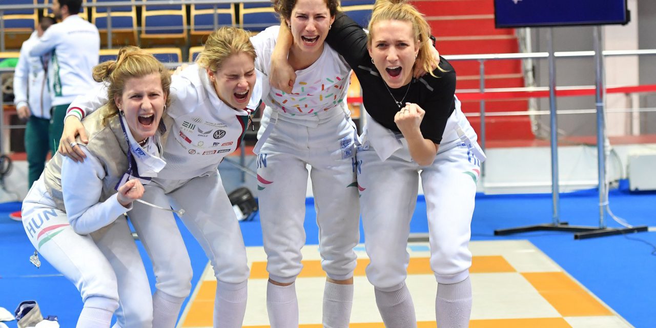 A magyar női tőrcsapat kijutott az olimpiára