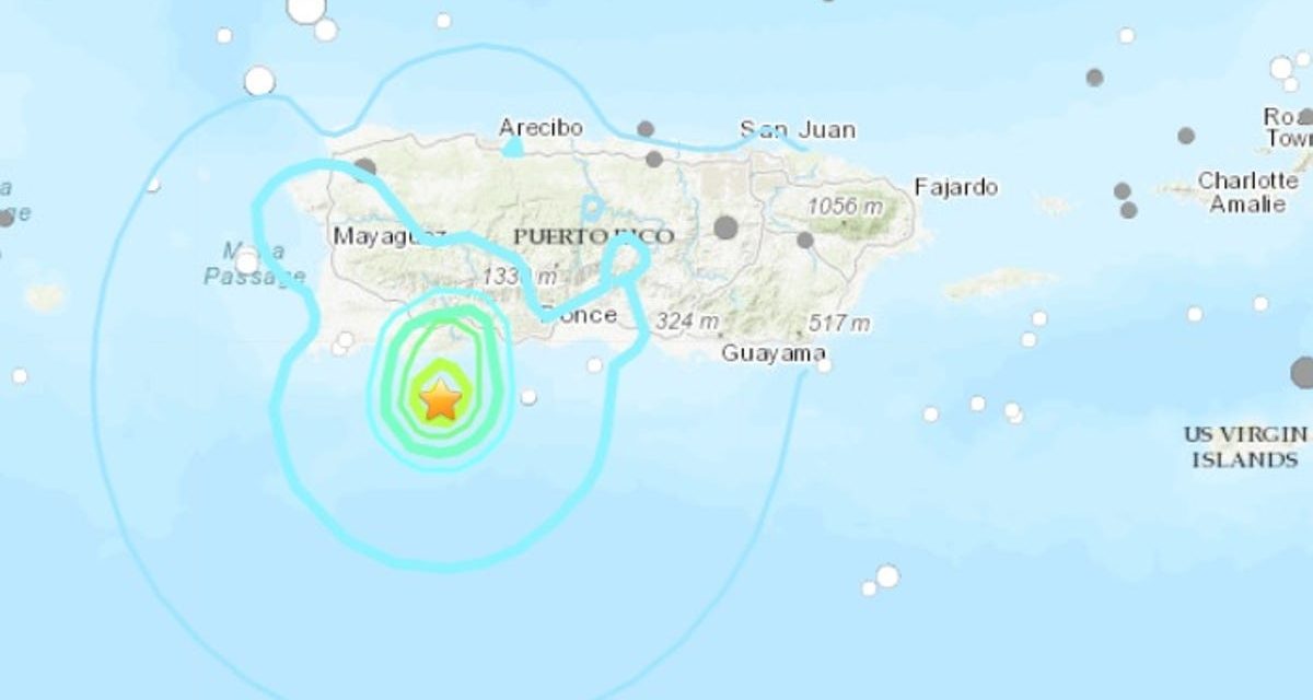Földrengés rázta meg Puerto Ricót, nincsenek áldozatok