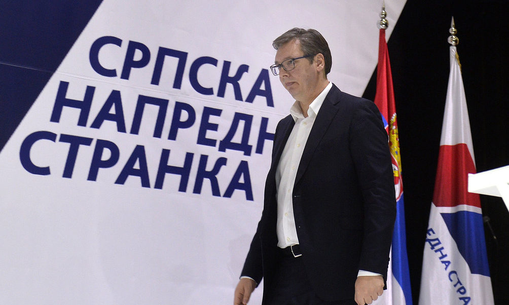 A Szerb Haladó Párt lemondta kampányrendezvényeit