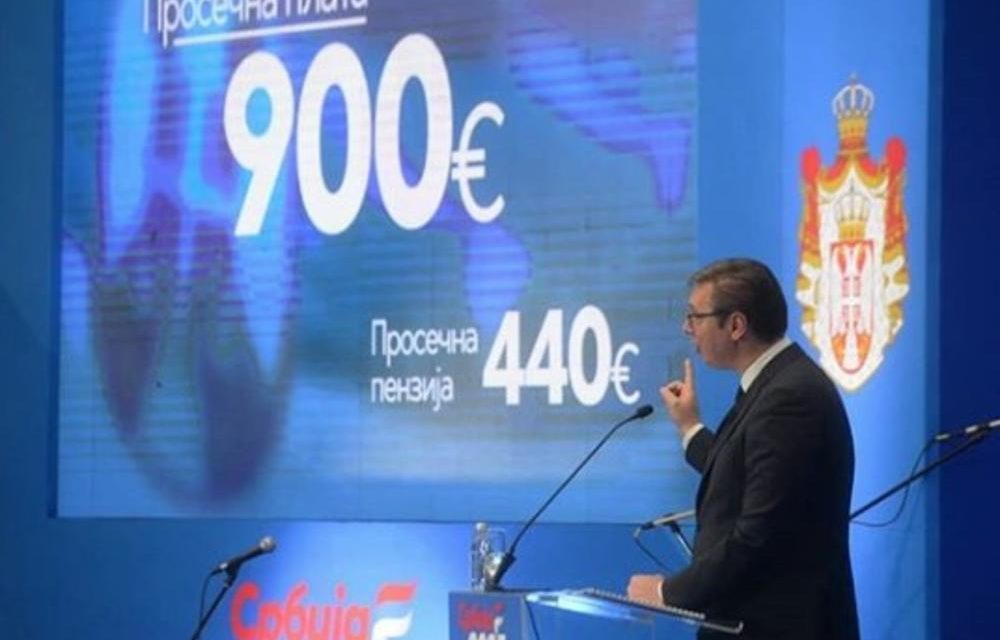A szerbiai terv: Öt év múlva 900 eurós fizetés, 400 eurós nyugdíj