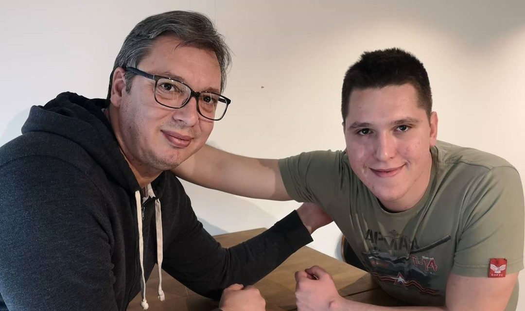 Vučić: Újra Danilo fiammal, hosszú idő után először