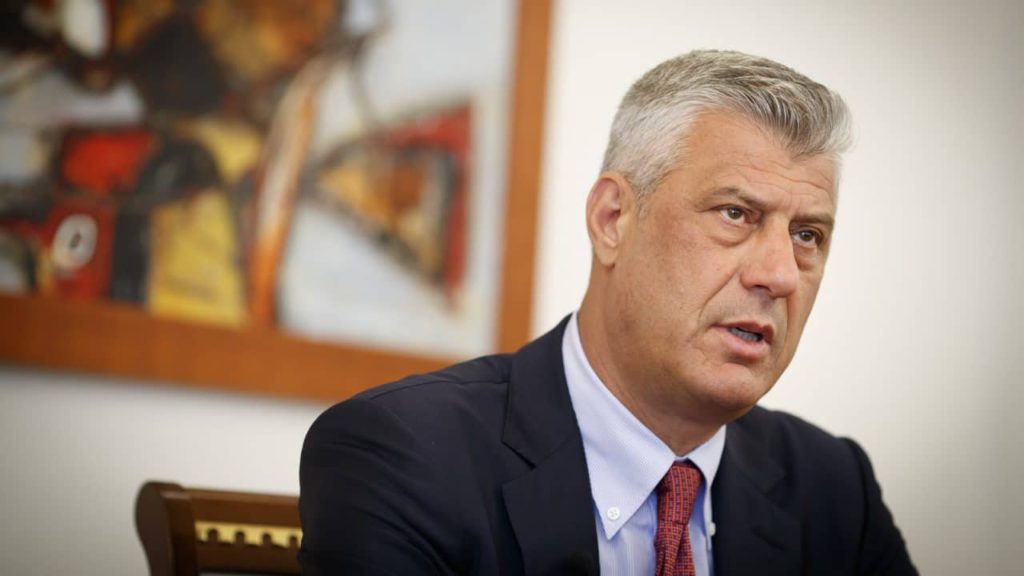 A koszovói elnök bejelentette, lemond, ha megerősítik az ellene felhozott vádakat