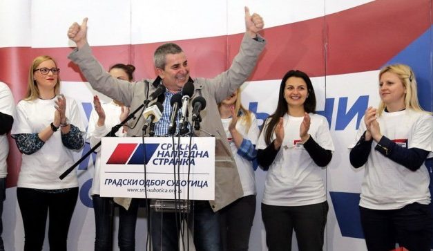 Szabadkán is fölényes győzelmet aratott a Szerb Haladó Párt