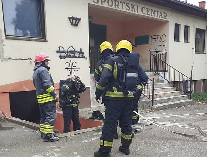 Tűz ütött ki a budiszavai sportközpontban