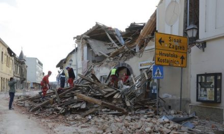 Petrinja romokban, eltűnt a fél város (videó)