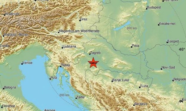 Erős földrengés rázta meg Zágrábot