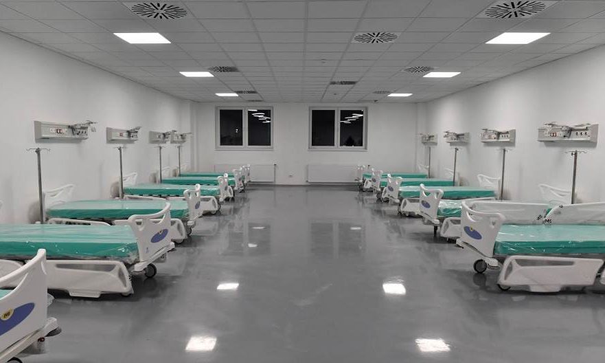 Megkezdi a páciensek fogadását az új batajnicai covid-kórház