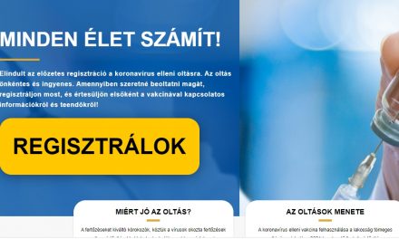 Magyarországon már lehet regisztrálni a koronavírus elleni vakcinára