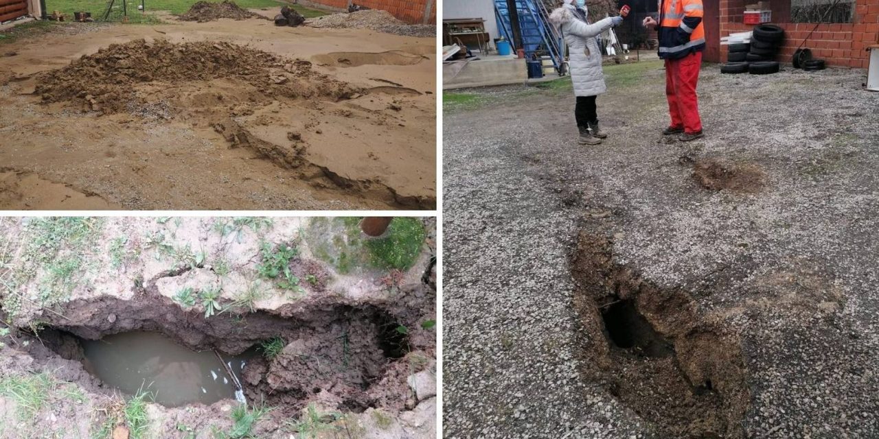 Újabb problémák a földrengés miatt – Petrinja közelében víz tört fel a földből