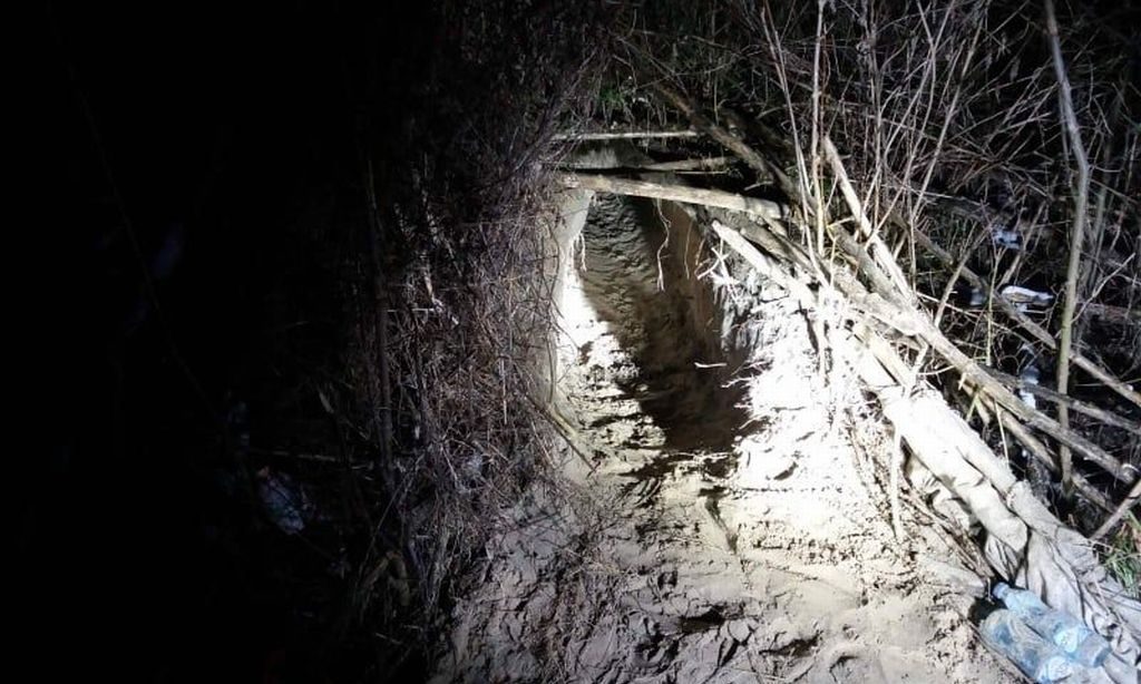 Újabb alagutat találtak a rendőrök a szerb-magyar határ alatt Ásotthalom térségében (Fotók)