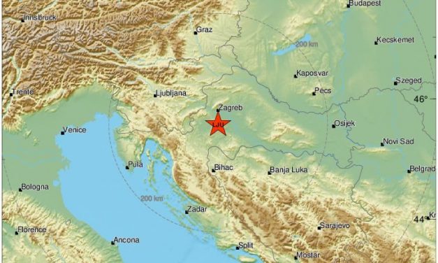 Gyenge földrengés rázta meg Zágrábot