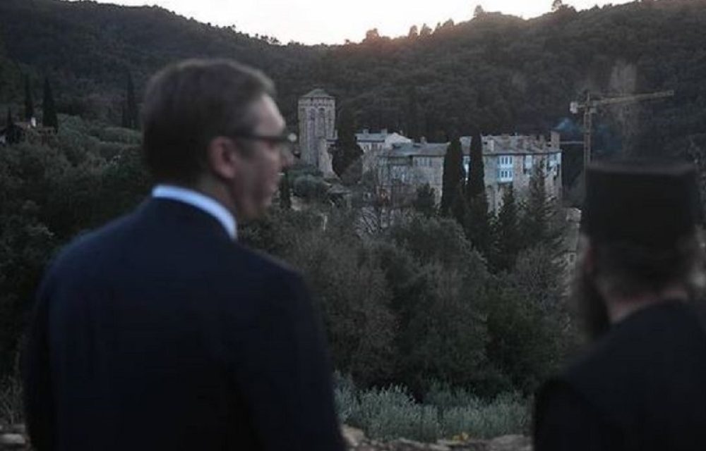 Vučić látogatását követően 3 millió euró a Hilandar-kolostornak?