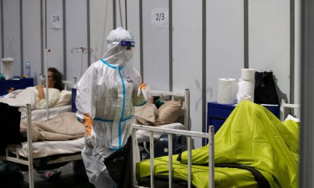 Rengeteg a beteg az ideiglenesen covid-kórházzá alakított belgrádi Arénában