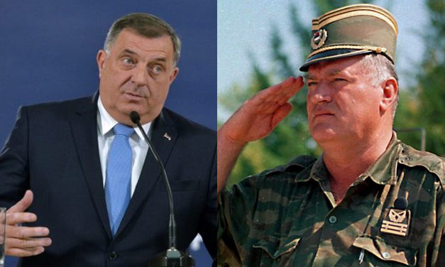 Dodik: Mladić a szememben nem háborús bűnös, hanem katona