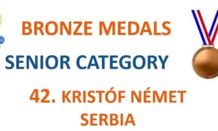Csantavéri bronzérem az Európai Földrajzi Diákolimpián