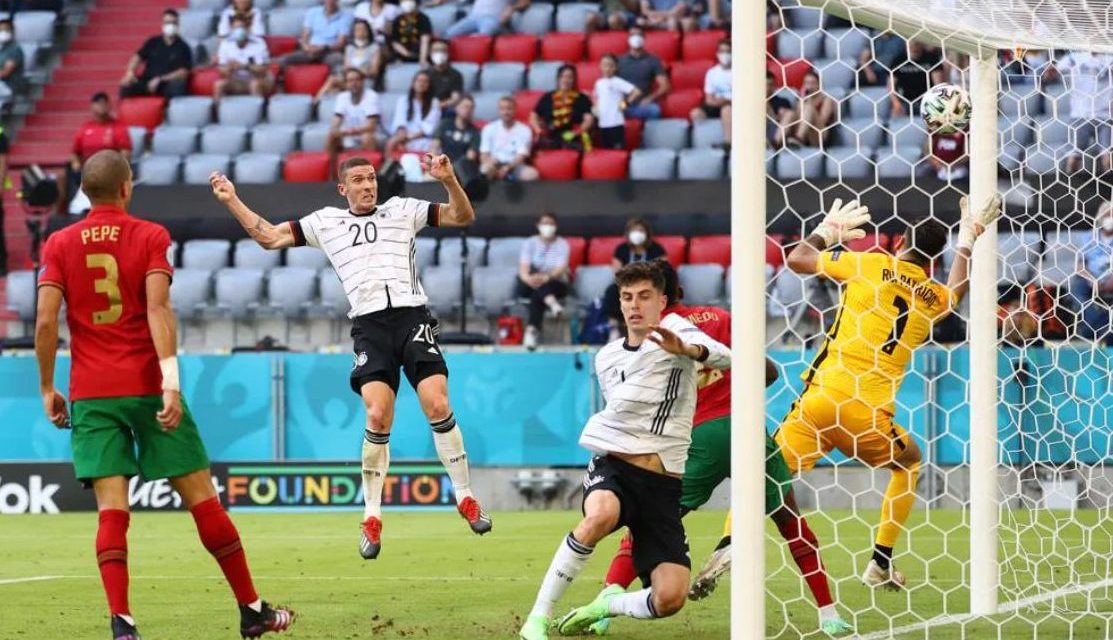 A kapott gól után négyet lőttek a németek