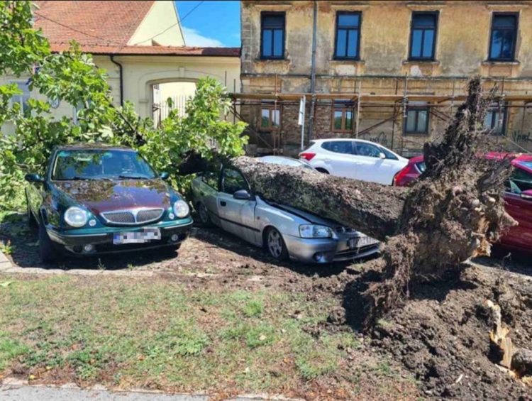 Hatalmas károkat okozott a vihar Boszniában és Horvátországban