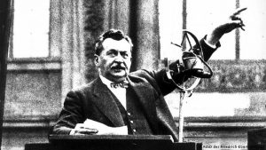 Otto Wels SPD-elnök (1919-1939), a egyetlen pártvezető, aki a náci hatalom idején ellenállt Hitlernek (Fotó: Friedrich-Ebert Stiftung)