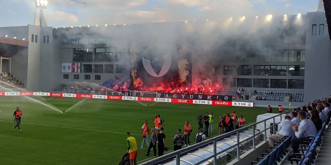 Elkezdődött a TSC-Ferencváros mérkőzés