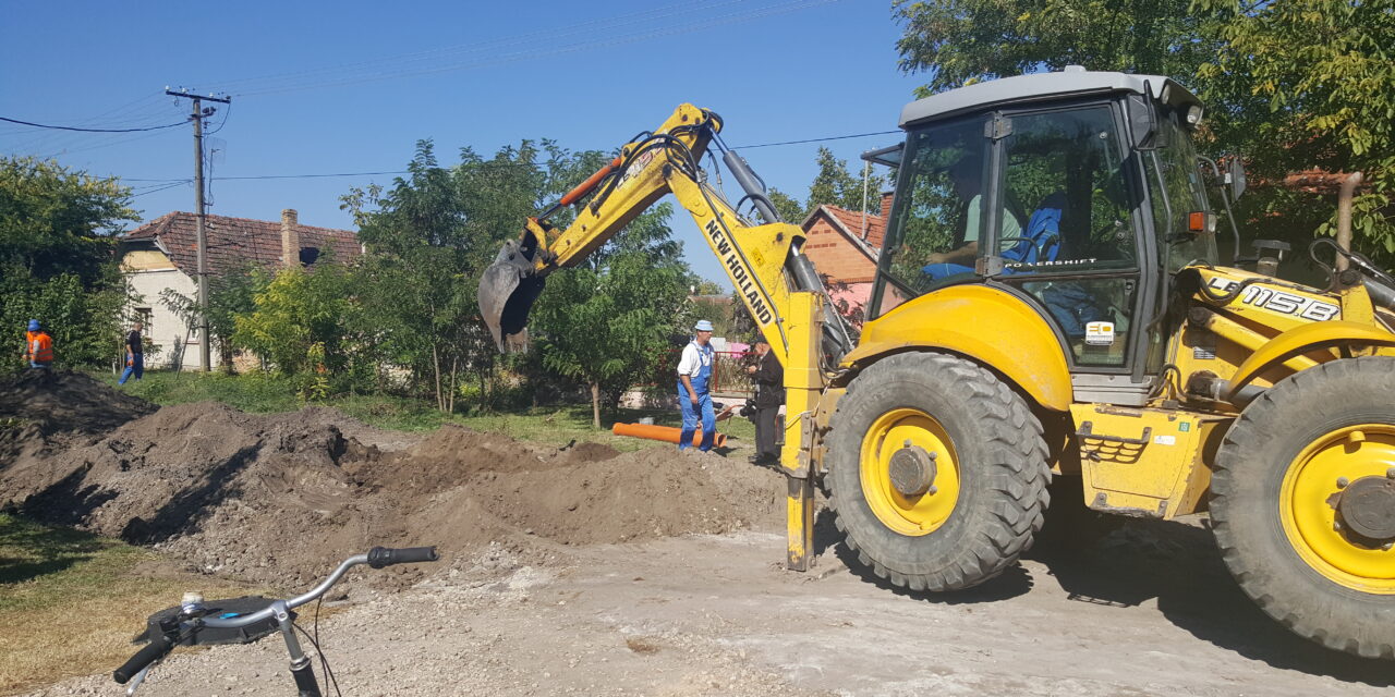 Bővítik a szennyvízhálózatot Horgoson