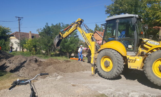 Bővítik a szennyvízhálózatot Horgoson