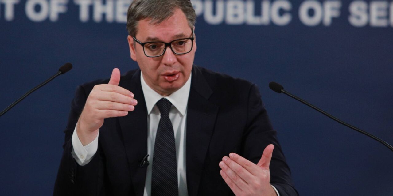 Vučić: Javasolni fogom, hogy a kisajátítási törvényt csinálják vissza a régire