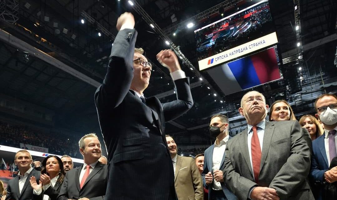 A Szerb Haladó Párt és a VMSZ köztársaságielnök-jelöltje: Aleksandar Vučić