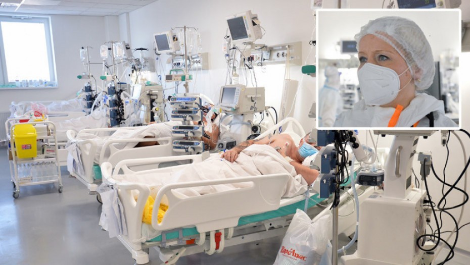 Sokkal több az oltatlan beteg a batajnicai kórházban