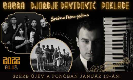 Szerb újévi mulatsággal nyitja az évet a Fonó Budai Zeneház