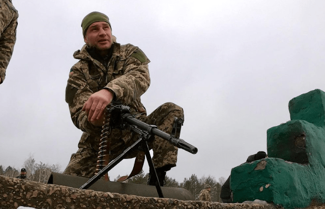 Vitalij Klicsko belépett az ukrán hadseregbe