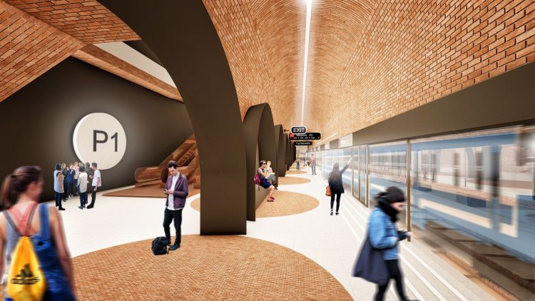 Így néznek majd ki a belgrádi metróállomások
