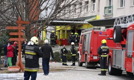 Tűz volt egy budapesti kórházban