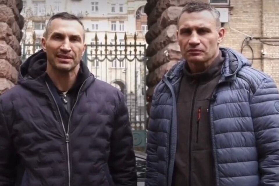 A Klicsko testvérek fegyvert ragadnak és harcolnak Ukrajnáért
